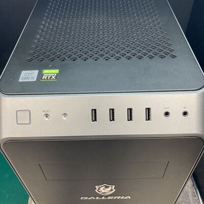 【広島店】中古  GALLERIA RM5C-R36(i5-10400/16GB/SSD512GB/RTX3060 12GB/ODDなし/W11H) 3320005044 