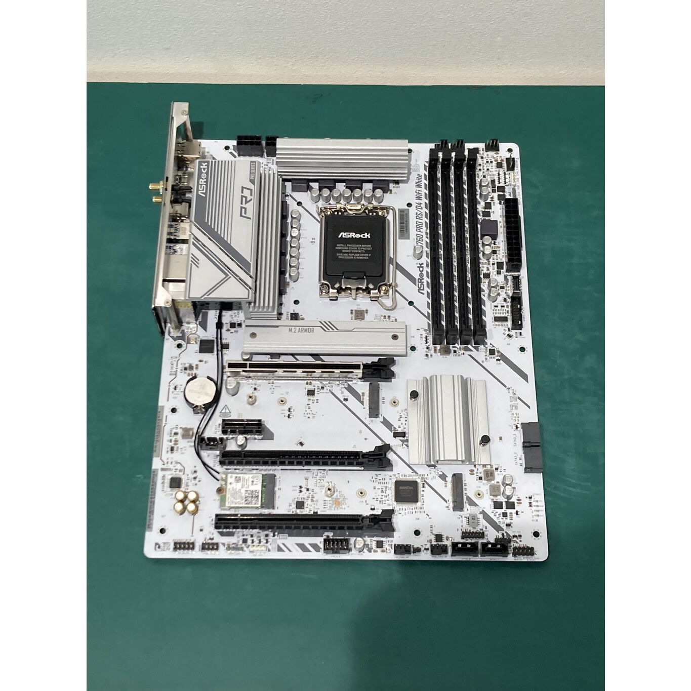 中古 ASRock B760 Pro RS/D4 WiFi White (B760 1700 ATX DDR4