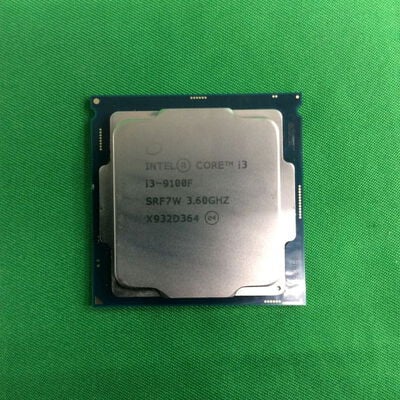 【川崎店】中古  Intel Core i3 9100F (1151/3.60GHz/6M/C4/T4) 140321 