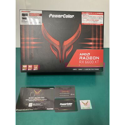 【富山本郷店】中古  PowerColor Red Devil AMD Radeon RX 6600XT 8GB GDDR6（RX6600XT 8GB） 3480037344 