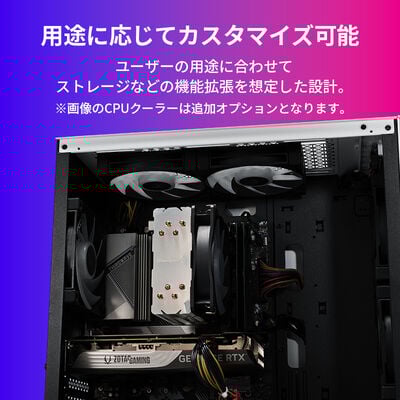 Lightning-G AV-Ti5W Ryzen5 4500搭載 (非発光モデル) 『Minecraft: Java ＆ Bedrock Edition for PC、PC Game Pass同梱版』