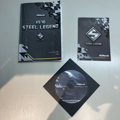 【博多店】中古  ASRock X570 Steel Legend (X570 AM4 ATX DDR4) 140058 