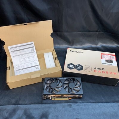 【横浜駅前店】中古  玄人志向 RD-RX6600-E8GB/DF (RX 6600 8GB) 147697 