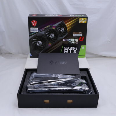 【通販センター】中古  MSI GeForce RTX 3060 Ti GAMING X TRIO 8GD6X（RTX3060Ti 8GB） 3480043305 