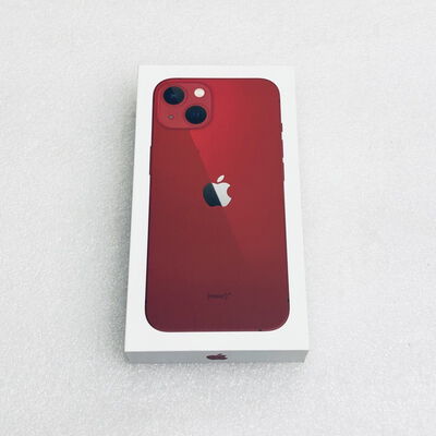 【甲府飯田店】中古  【au版SIMフリー】Apple iPhone13 6.1インチ 128GB (PRODUCT)RED  MLNF3J/A 147332 