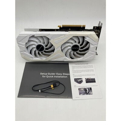 【郡山安積店】中古  【LHR版】玄人志向 GK-RTX3060Ti-E8GB/WHITE/LHR (3060Ti 8GB) 146432 