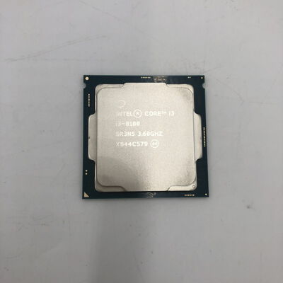 【福井日之出店】中古  INTEL Core i3 8100 (1151/3.60GHz/6M/C4/T4) 136202 
