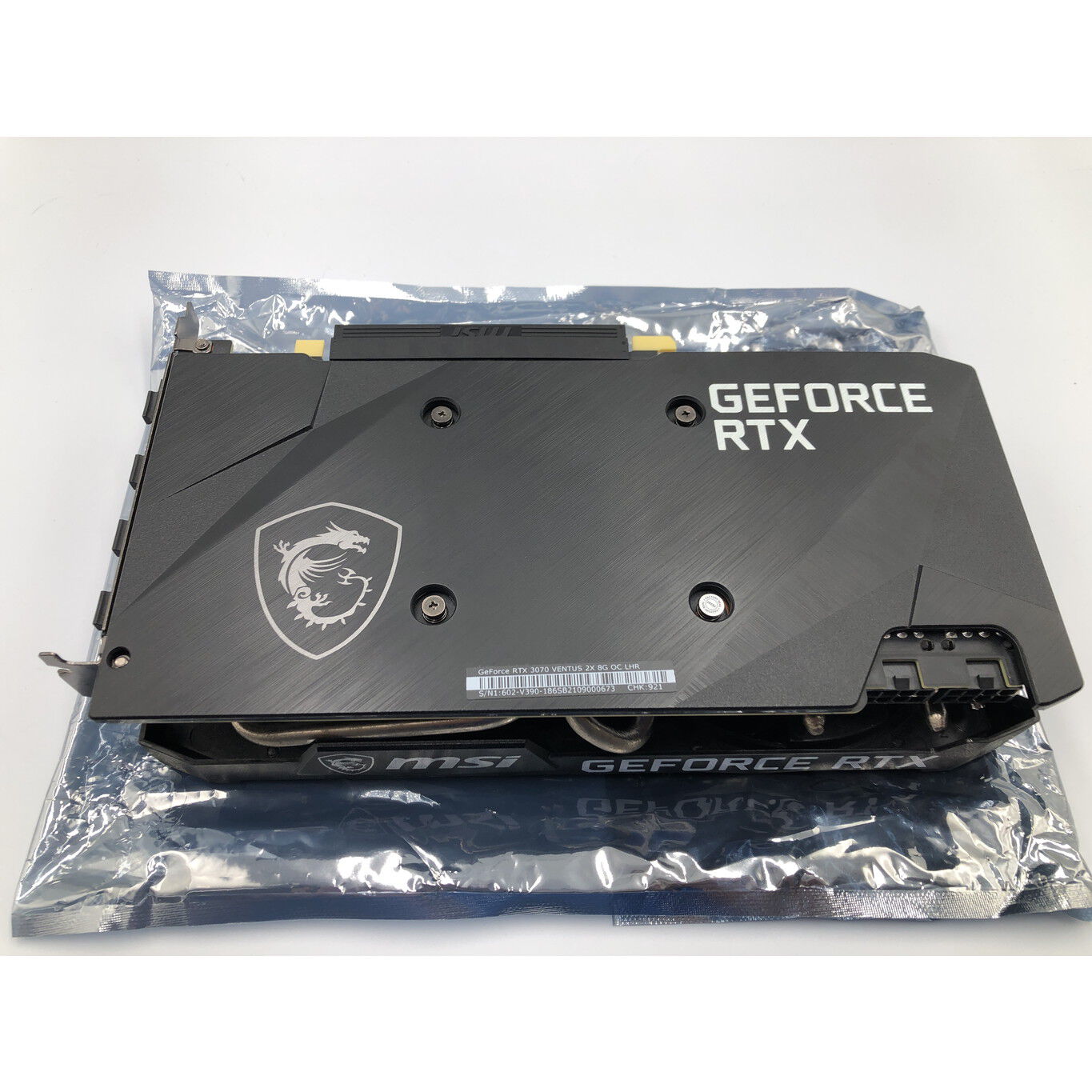 中古 【LHR版】MSI GeForce RTX 3070 VENTUS 2X OC (RTX3070 8G