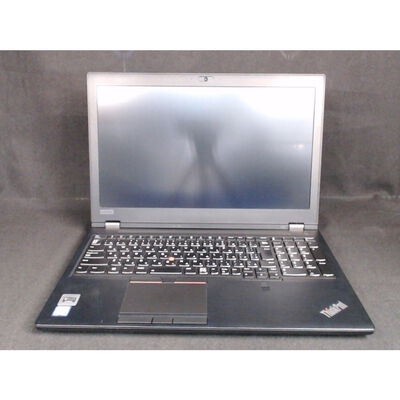 【前橋ｲﾝﾀｰｱｶﾏﾙ店】中古  Lenovo ThinkPad P52　20MAS12700 (Core i7 8750H/16GB/SSD512GB/-/NVIDIA Quadro P1000 4GB/15.6ｲﾝﾁ/1920x1080/Wi-Fi/WEBCAM/W11H64) 176658 
