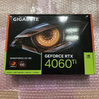【宮崎恒久店】中古  GIGABYTE GV-N406TWF2OC-8GD（RTX4060Ti 8GB） 3480039115 