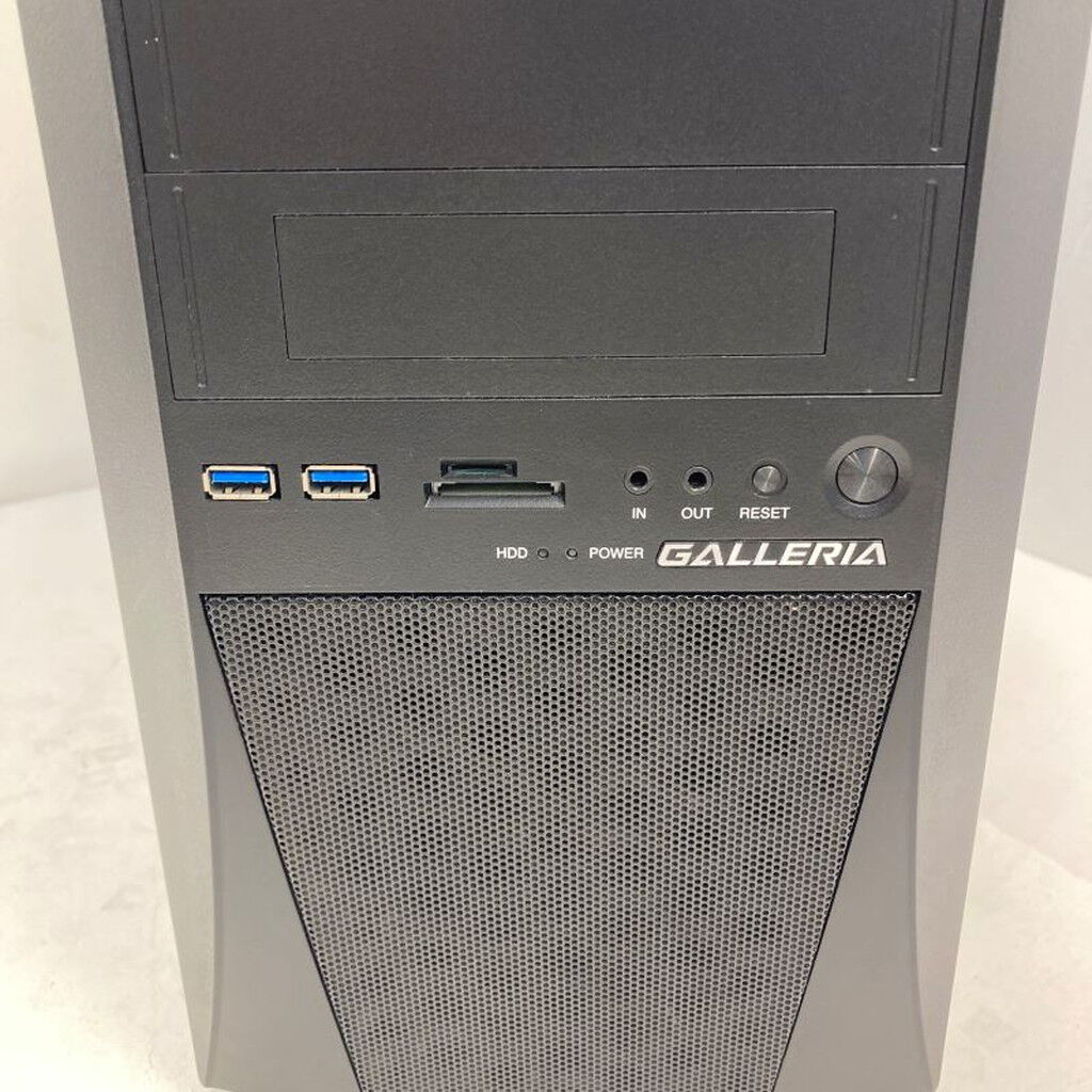 中古 GALLERIA XF(i7 10700/16GB/SSD500GB/HDD2TB/なし/RTX2070 SUPER