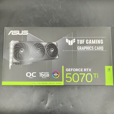 【大須店】中古  ASUS TUF-RTX5070TI-O16G-GAMING (RTX5070Ti 16G) 176543 
