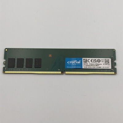 【甲府飯田店】中古  PC4-25600 16GB デスクトップ用(DDR4-3200) 140728 