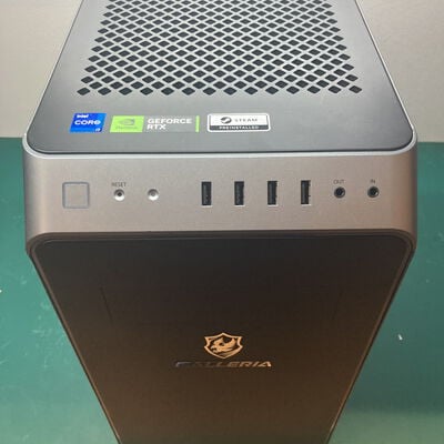 【浦添城間店(沖縄)】中古  THIRDWAVE GALLERIA RM7C-R46 (Intel Core i7 14700F /32GB/SSD1TB/RTX4060/W11H/有線LAN◯無線LAN◯) 3400008788 