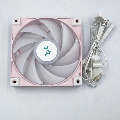 【座間相武台】中古  DEEPCOOL FC120 PASTEL PINK(120mm PWM ARGB) 4510002791 