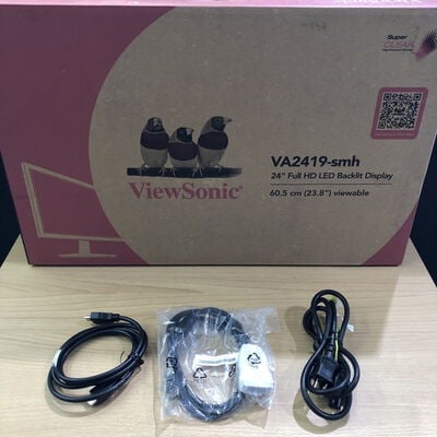 【甲府飯田店】中古  Viewsonic VA2419-SMH-7 (23.8”W 1A1H 5ms IPS) 182907 