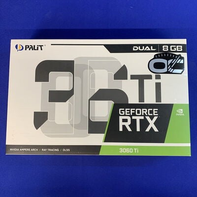 【横浜駅前店】中古  Palit RTX3060Ti Dual OC NE6306TS19P2-190AD (RTX3060Ti 8GB) 144196 