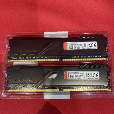 【千葉店】中古  KINGSTON 16GB 2枚組(合計32GB) PC4-25600/DDR4-3200 デスクトップ用 1460030059 