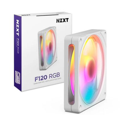 NZXT  F120 RGB V2 White RF-R212S-WF (120mm ARGB ホワイト) 