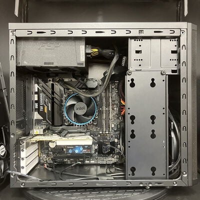 【新潟店】中古  自作PC(i3-12100F/16GB/SSD256GB/GT1030/Win11Pro) 3290006408 