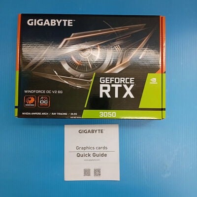 【大須店】中古  GIGABYTE GV-N3050WF2OCV2-6GD (RTX3050 6G) 3120024576 