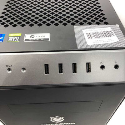 【郡山安積店】中古  GALLERIA XA7C-R37(i7 12700/16GB/SSD1TB/RTX3070/W11H) 4640001860 