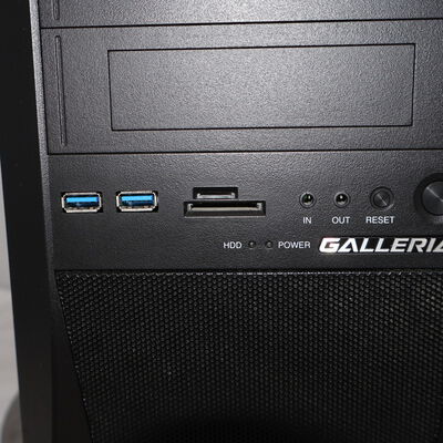 【通販センター】中古  THIRDWAVE GALLERIA KT(Intel Core i7 9700K/16GB DDR4 (PC4)/SSD1TB/BD-RE/NVIDIA GeForce RTX 2070 8GB/W11H64 MAR) 201876 