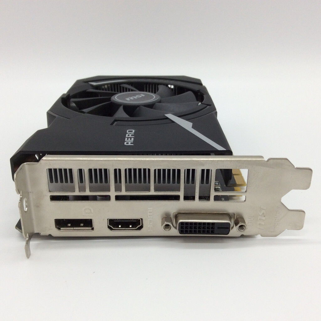 中古 MSI GeForce GTX 1650 D6 AERO ITX OCV2 (GTX1650 4G GDR6