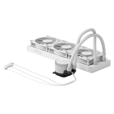 Fractal Design  Radius 360 RGB White FD-W-RA1-3603 (360mm ARGB ホワイト) 