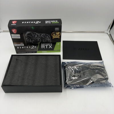 【福井日之出店】中古  MSI GeForce RTX 3060 VENTUS 2X 12G OC (RTX3060 12GB) 144777 