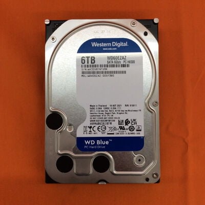 【なんば店】中古  W.D WD60EZAZ(SATA3 6TB 5400rpm 256MB) 3280020954 