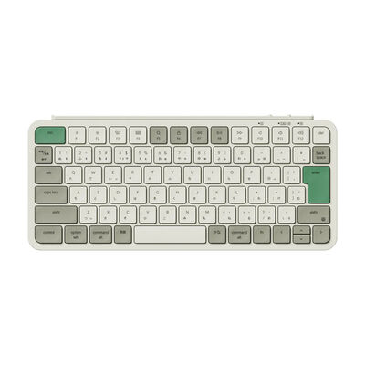 Keychron  B1 Pro ウルトラスリム ワイヤレスキーボード B1P-K12-JIS (ワイヤレス レトログリーン) 