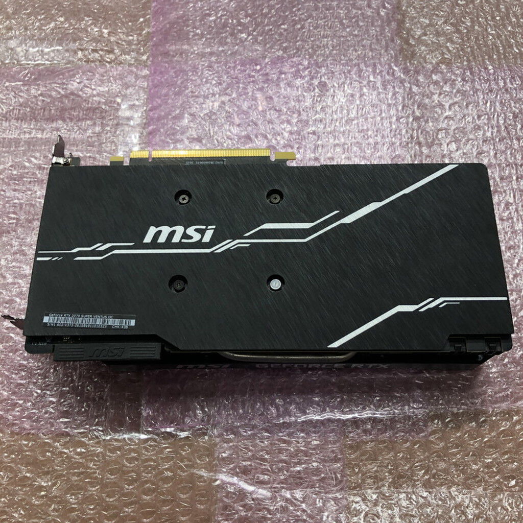 中古 MSI GeForce RTX 2070 SUPER VENTUS OC (RTX2070 SUPER 8GB PCIE