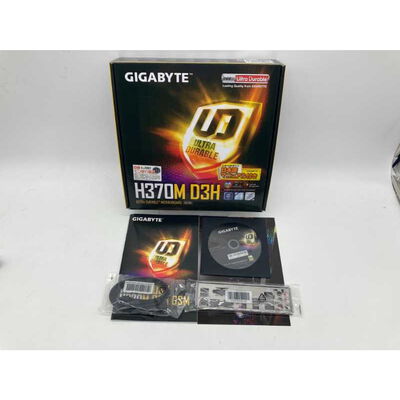 【郡山安積店】中古  GIGABYTE H370M D3H (H370 1151 mATX DDR4) 137007 