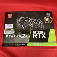 中古  MSI GeForce RTX 3060 VENTUS 2X 12G OC (RTX3060 12GB) 144777 