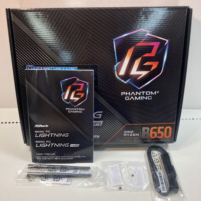 【大宮店】中古  ASRock B650 PG Lightning WiFi (B650 AM5 ATX DDR5) 168304 