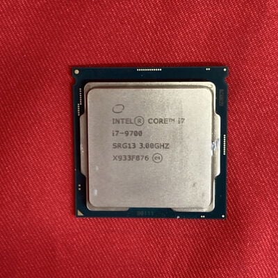 【千葉店】中古  Intel Core i7 9700 (1151/3.00GHz/12M/C8/T8) 140316 