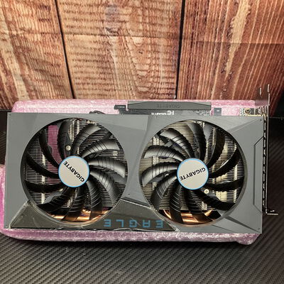 【富士青葉店】中古  【LHR版】GIGABYTE GV-N3060EAGLE OC-12GD R2.0 (RTX3060 12GB LHR) 175506 