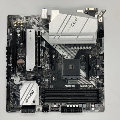 【なんば店】中古  ASRock B550M Pro4 (B550 AM4 mATX DDR4) 142938 