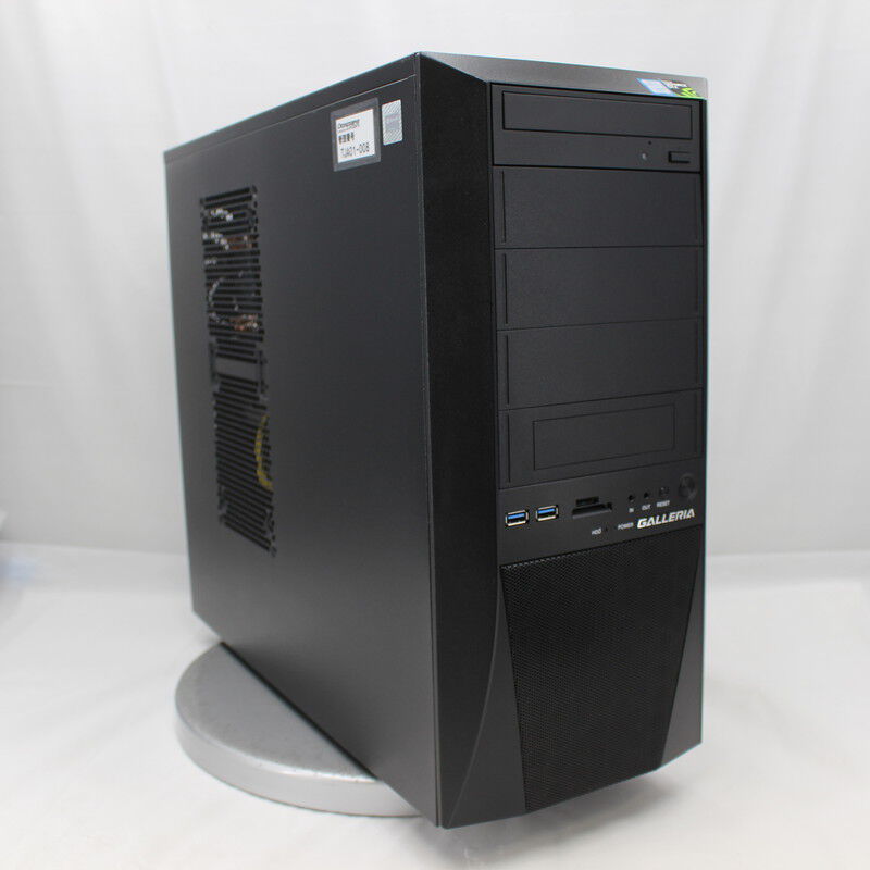 中古 THIRDWAVE GALLERIA KT(Intel Core i7 8700/32GB/SSD500GB/DVD