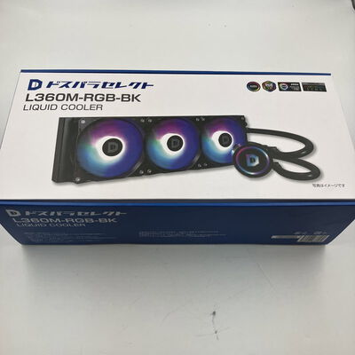 【なんば店】中古  ﾄﾞｽﾊﾟﾗｾﾚｸﾄ L360M-RGB-BK(360mm ARGB 水冷) 3280023283 