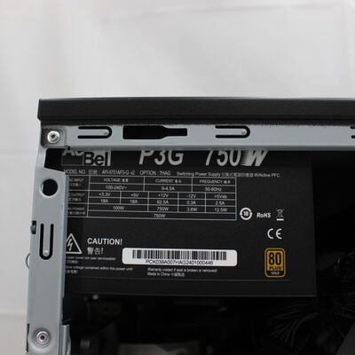 【通販センター】中古  mouse MH-A5G5A(AMD Ryzen 7 5700X/16GB DDR4 (PC4)/SSD256GB/なし/NVIDIA GeForce RTX 3060 Ti 8GB/W11H64 MAR) 196628 