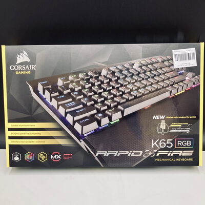 【熊本浜線店】中古  Corsair K65 Rapidfire CherryMX Speed RGB 5370001092 