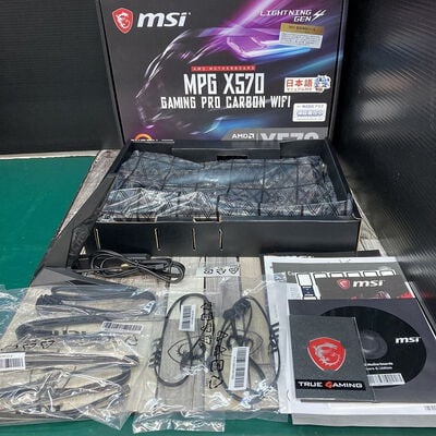 【広島店】中古  MSI MPG X570 GAMING PRO CARBON WIFI(X570 AM4 ATX) 140051 