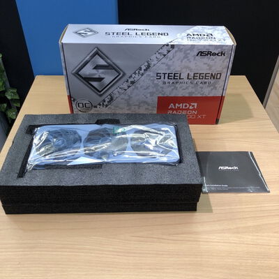 【甲府飯田店】中古  ASRock RX7700XT SL 12GO RX7700XT Steel Legend OC (RX7700XT 12G) 162741 