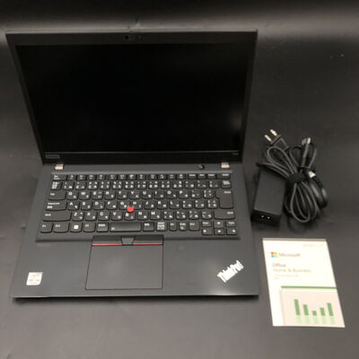 【徳島住吉店】中古  Lenovo ThinkPad T14s MSO (INTEL Core i7 10610U 1.8GHz/16GB/新品SSD512GB/-/オンボード/14/1920x1080/Wi-Fi/WEBCAM/W11P64/MicrosoftOffice H&B 2024付) 182738 
