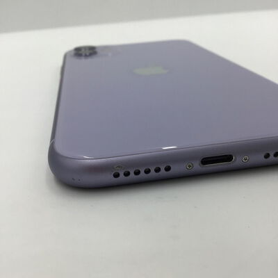 【白山FM松任店】中古  【SIMロック解除済み】【docomo】 Apple iPhone11 128GB (パープル) MHDM3J/A 新パッケージ版 155695 
