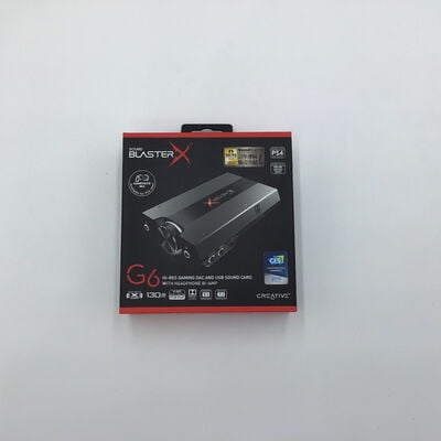 【白山FM松任店】中古  CREATIVE SOUND BLASTER X G6 4950001006 