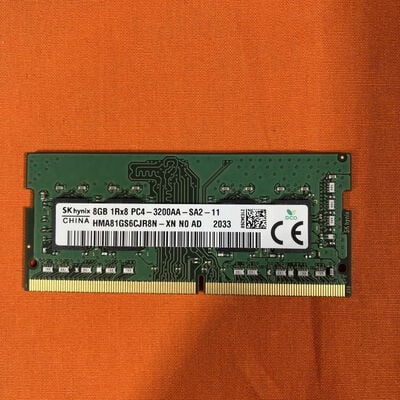 【なんば店】中古  PC4-25600 8GB ノート用 158771 