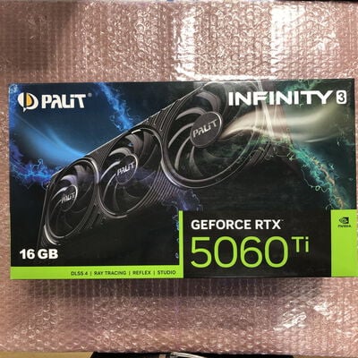 【宮崎恒久店】中古  Palit NE7506T019T1-GB2061S(RTX5060Ti Infinity3 16G) 178241